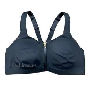 Victoria’s Secret knockout Maximum Support Front Close Sports Bra charcoal gray